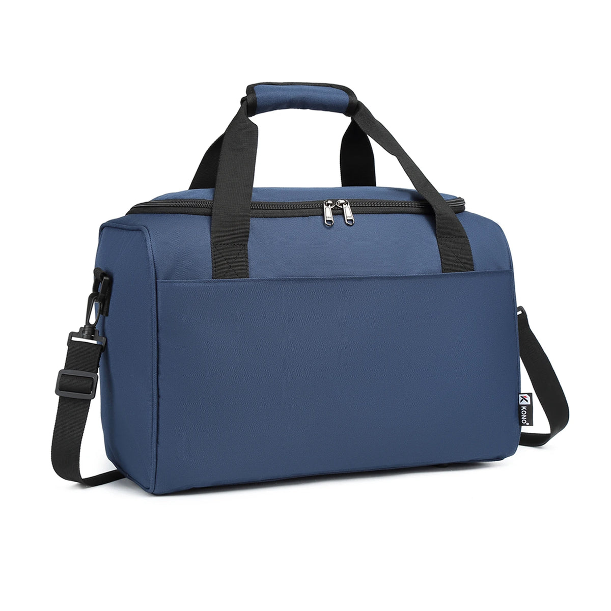KONO 40x20x2 5 hand luggage bag for Ryanair, travel bag for airplane, men and WOMEN'S Weekender, maximum size with