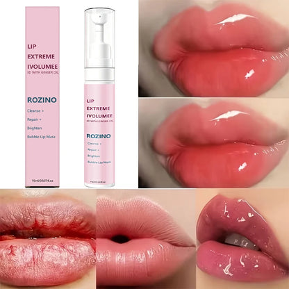 1 Piece/2 Pieces/3 Pieces - 3D Cleansing, Plumping, Repairing, and Brightening Bubble Lip Mask, Long-Lasting Plumping Effect for Lips - High-Gloss Lip Balm, Smoothes Lips, Creates a Sexy, Glossy, and Plump Look - Enhances Lip