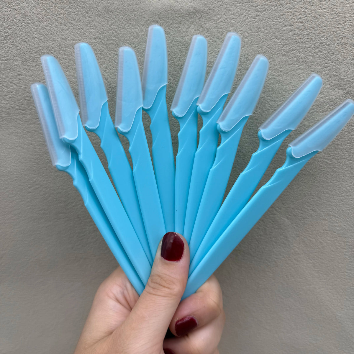 3/10Pcs  Eye Brow Epilation Hair Removal Cutters Safety Knife Makeup Scraper Eyebrow Trimmer Blade Women Face Shaver Portable