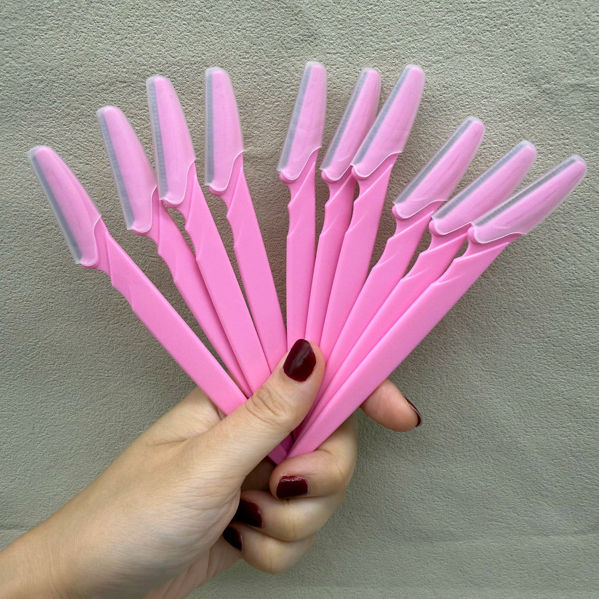 3/10Pcs  Eye Brow Epilation Hair Removal Cutters Safety Knife Makeup Scraper Eyebrow Trimmer Blade Women Face Shaver Portable