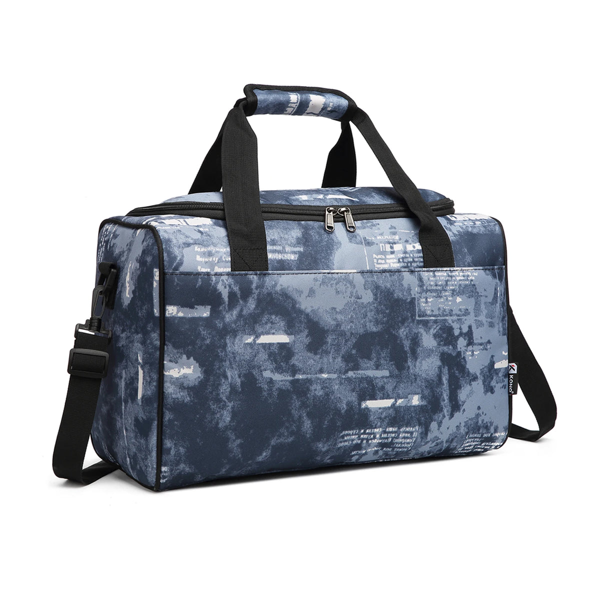 KONO 40x20x2 5 hand luggage bag for Ryanair, travel bag for airplane, men and WOMEN'S Weekender, maximum size with