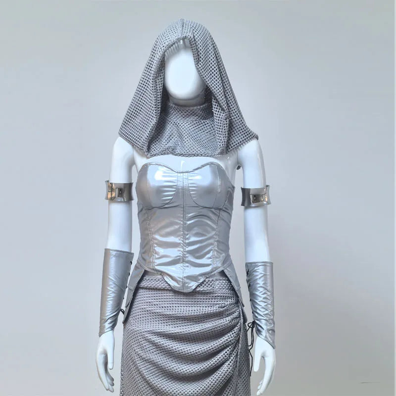 Women Halloween Costume Medieval Knight Princess Dress Renaissance Warrior Cosplay Outfit Set Party Role Play Costume