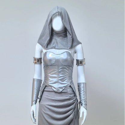 Women Halloween Costume Medieval Knight Princess Dress Renaissance Warrior Cosplay Outfit Set Party Role Play Costume