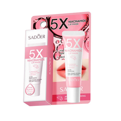 5x Nicotinamide Remove Dark Lip Balm Anti Cracking Gloss Powder Lip Mask Exfoliating Moisturizing Lipstick  Reduce Lip Lines ﻿