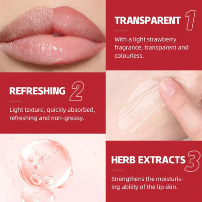 Fast Plumping Lip Balm Moisturizing Soft Lips Skin Plumper Gloss Oil Non-Sticky Daily Care Mask Beauty Makeup Cosmetics Products