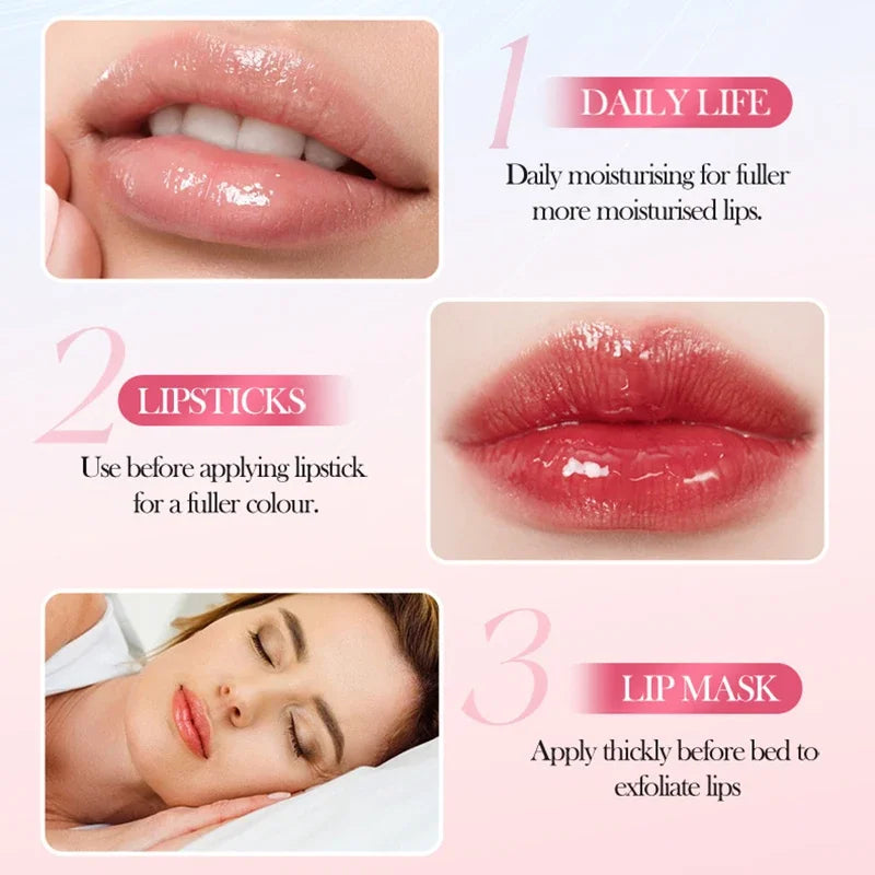 5x Nicotinamide Remove Dark Lip Balm Anti Cracking Gloss Powder Lip Mask Exfoliating Moisturizing Lipstick  Reduce Lip Lines ﻿