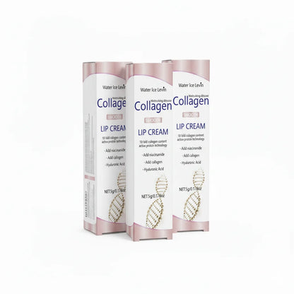 Lip Cream with Collagen, Niacinamide & Hyaluronic Acid - Moisturizing & Firming Lip Care, Smooth Lips